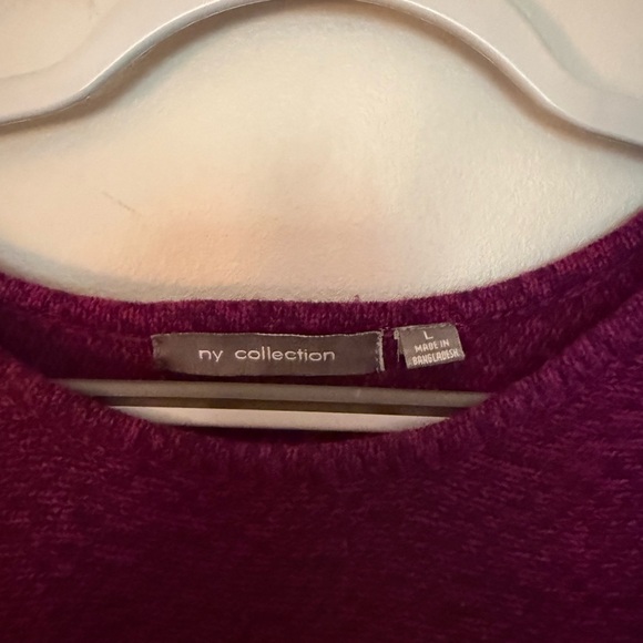 NY Collection Fringe Sweater - Picture 4 of 6